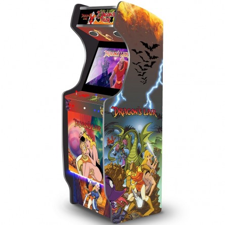 Borne d'arcade 32 pouces thème Dragon's Lair