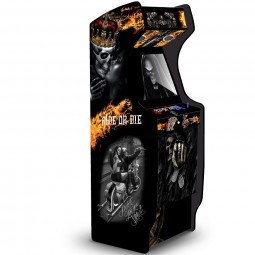 Borne d'arcade 32 pouces thème Rock n'Roll