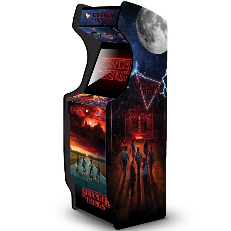 Borne d'arcade 32 pouces thème Stranger Things