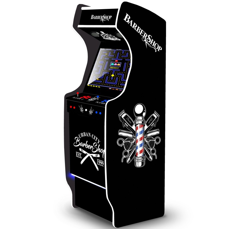 Borne d'arcade 32 pouces Barber Shop