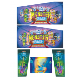 sticker pincab monster bash