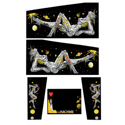 sticker pincab the machine