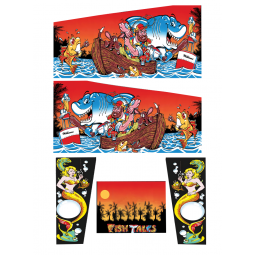 Sticker Pincab Fish Tales