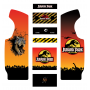 Jurassic Park arcade stickers