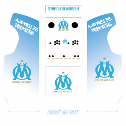 Olympique de Marseille sticker arcade