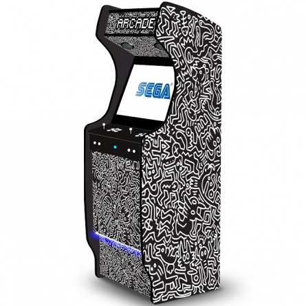 borne arcade sobre motif