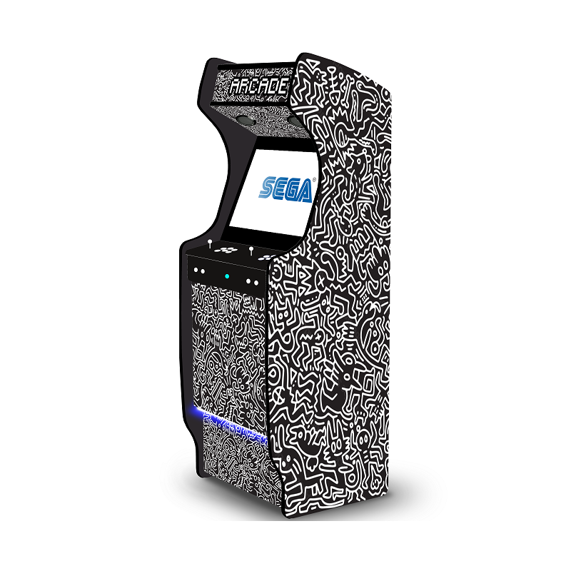 borne arcade sobre motif