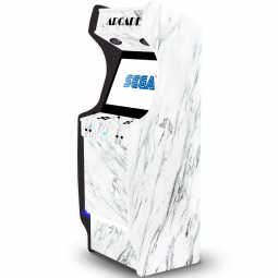 white marble arcade