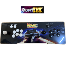 Console Arcade 2 joueurs - Pandora Box DX spécial  - Retour Vers Le Futur