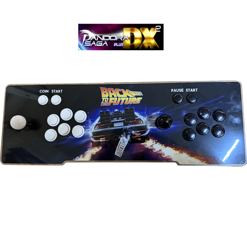 Console Arcade 2 joueurs - Pandora Box DX spécial  - Retour Vers Le Futur