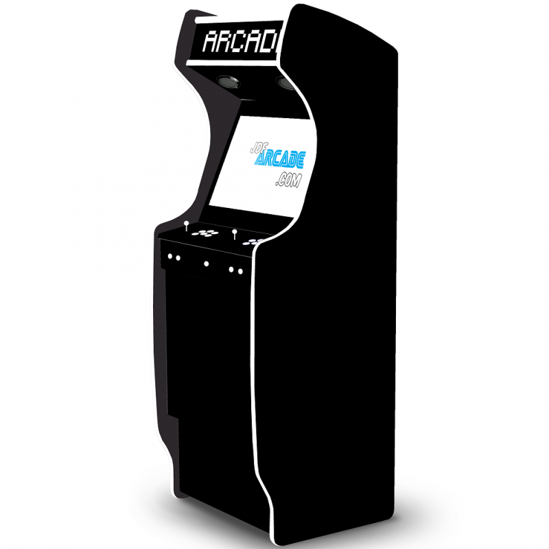borne arcade noir