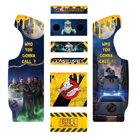 Stickers Ghostbusters borne d'arcade