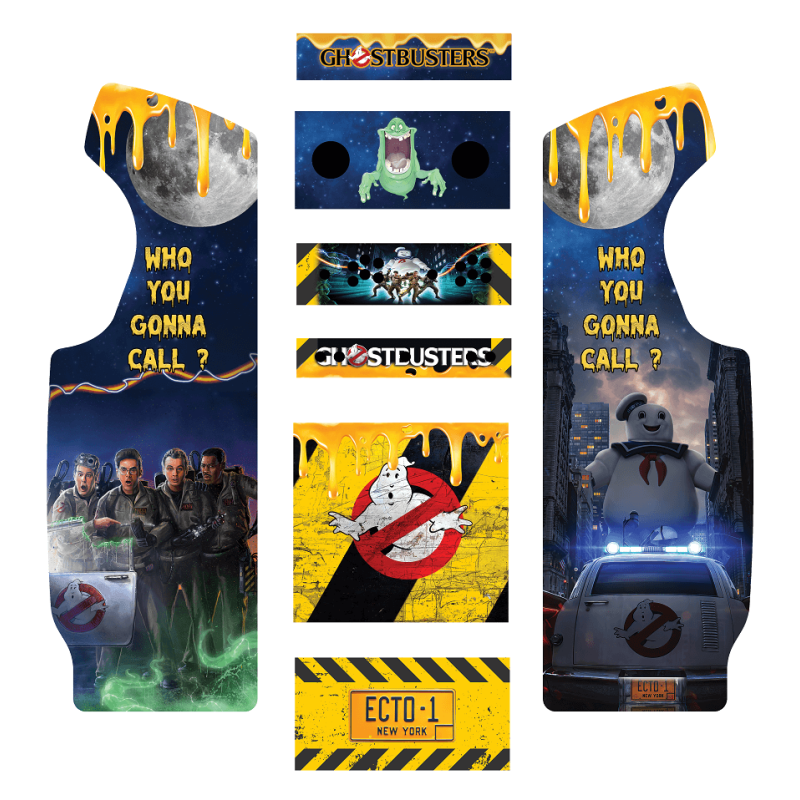Stickers Ghostbusters borne d'arcade
