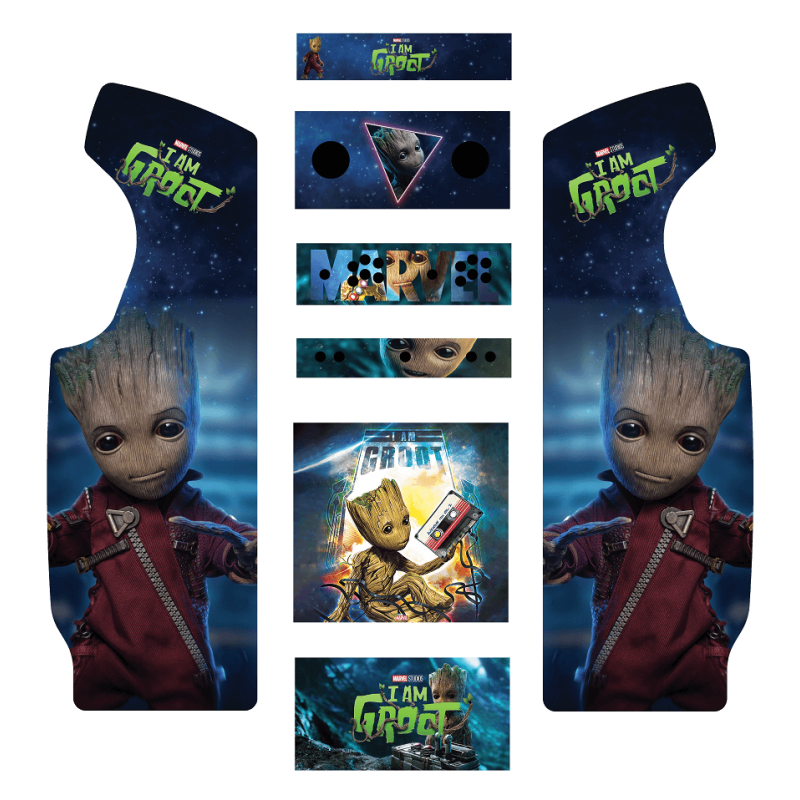 Stickers Groot borne d'arcade