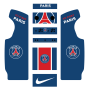 Stickers PSG borne d'arcade