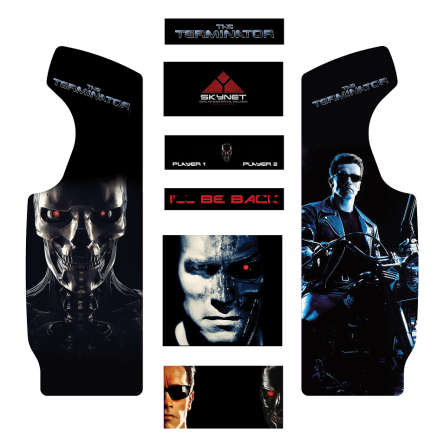 Stickers Terminator borne d'arcade