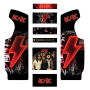 Stickers AC/DC borne d'arcade