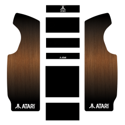 Stickers Atari borne d'arcade