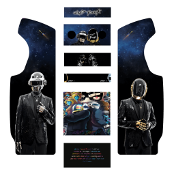 Stickers Daft Punk borne d'arcade