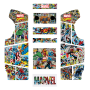 Stickers Marvel Comics borne d'arcade