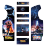 Stickers Retour Vers Le Futur borne d'arcade