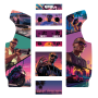 Stickers Vice City borne d'arcade