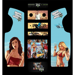 Stickers GTA 5 bande d'arcade