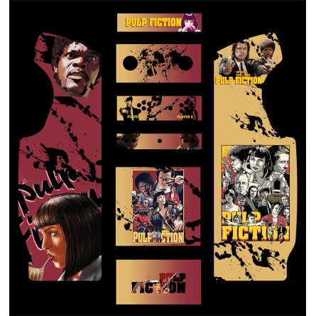 Pulp Fiction arcade terminal Stickers