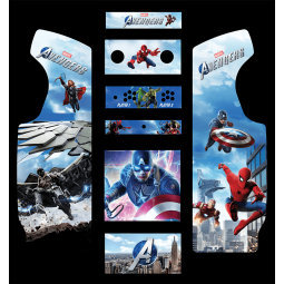 Stickers Avengers borne d'arcade