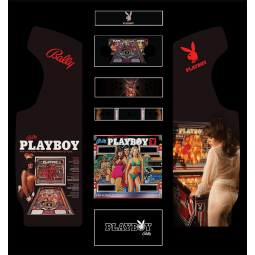 Playboy arcade terminal stickers