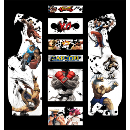 stickers arcade street fighter riu